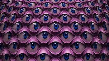 Abstract, Eyes, Lots Of, Multitude, Eyelids, Pupils HD wallpaper
