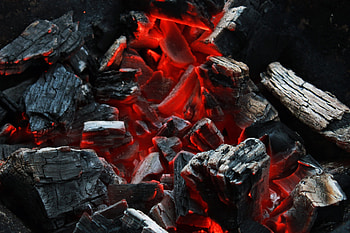 Bonfire, Coals, Miscellanea, Miscellaneous, Smoldering, Smouldering HD wallpaper