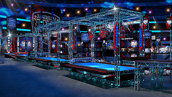 American Ninja Warrior, TV show, Dwayne Burgess, Concept artist HD wallpaper