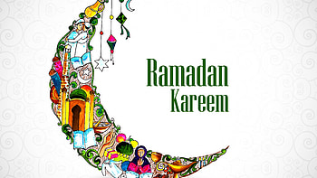 Ramadan White Background Ramadan HD wallpaper