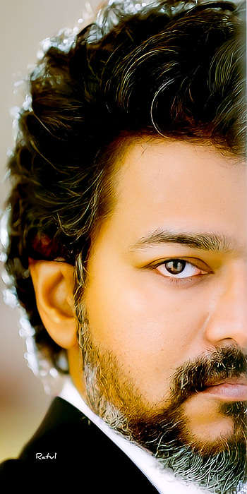 Thalapathy Vijay, eye, Raw, beast, veera, vr HD phone wallpaper