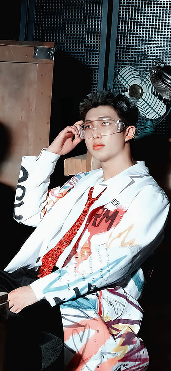 RM, bts, kim namjoon, namjoon, rap monster HD phone wallpaper