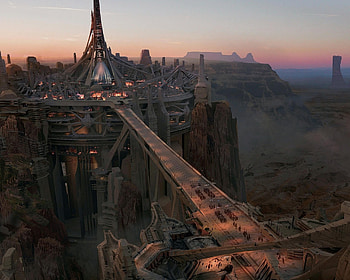 John Carter, Fantasy landscape, City of Mars HD wallpaper