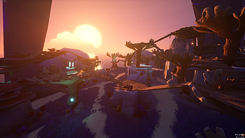 Sunset Harbor Adventure - Blazing Sails, video game, Blazing Sails HD wallpaper