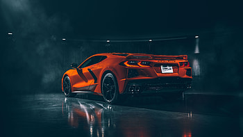 C8 Stingray, Corvette HD wallpaper
