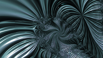 Fractal Art for your - Trippy, black, blue, psychedelic, trippy, Abstract, fractal, abstract blue, abstract black HD wallpaper