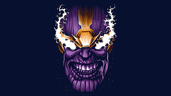 Thanos Comic Art, Comic, Thanos HD wallpaper