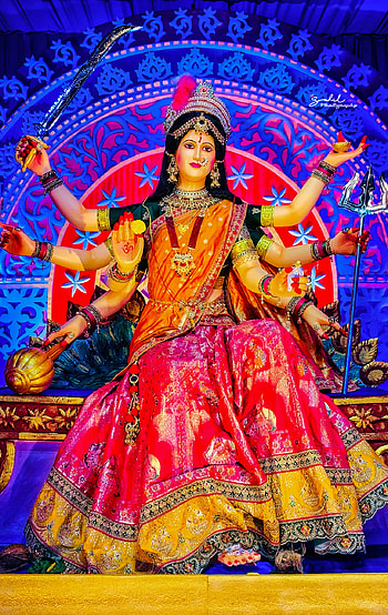 Maa durgaji, love HD phone wallpaper