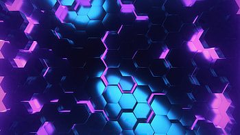 Polygon Shapes Shining Dark , polygon, abstract HD wallpaper
