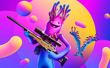 Jellie, 3D art, Fortnite Battle Royale, creative, Fortnite characters, Jellie Skin, Fortnite, Jellie Fortnite HD wallpaper