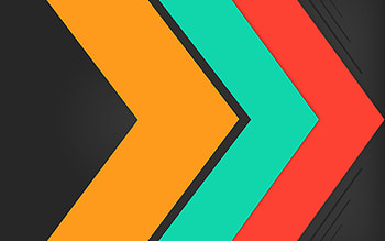 material design, colorful arrows, colorful backgrounds, geometric art, arrows, creative, artwork, abstract art HD wallpaper
