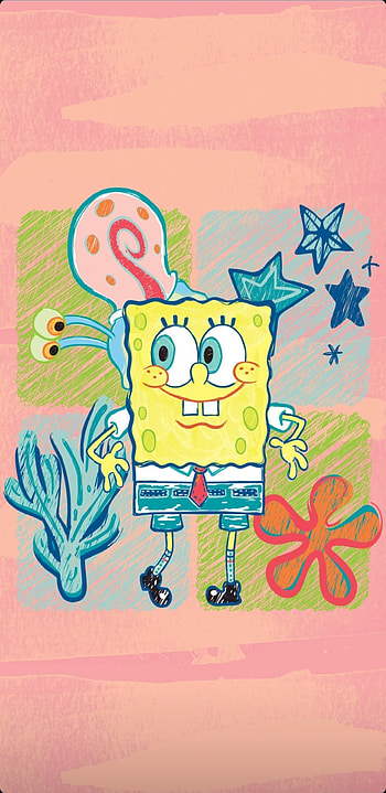 Spongebob, aqua, nickelodeon, stephenhillenburg, 2022, official HD phone wallpaper