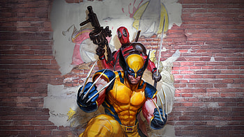 Deadpool And Wolverine Dual Power, wolverine, deadpool, deadpool-and-wolverine, deadpool-3, movies, superheroes, art, artwork, digital-art, artstation HD wallpaper