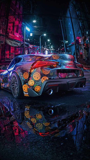 Toyota Supra Body Art - : , Toyota Supra HD phone wallpaper