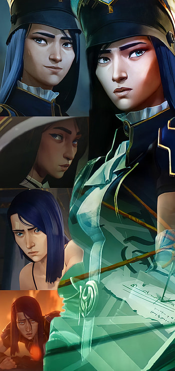 Caitlyn Arcane (Mod1), League Of Legends, Lol HD phone wallpaper