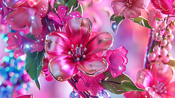 Pink Blossom Close Up, flower, close-up, pink, pink aesthetic HD wallpaper