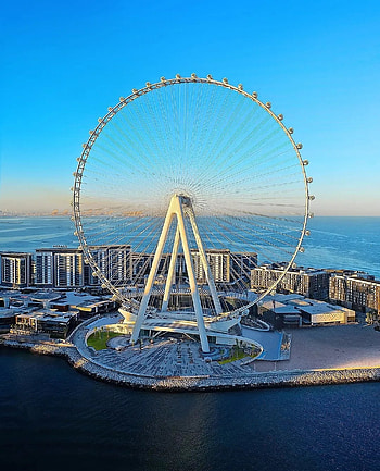 Ain Dubai, sky, world HD phone wallpaper