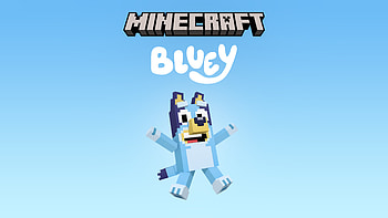BlueyCraft : Minecraft x Bluey Crossover, Minecraft, Bluey, Crossover HD wallpaper