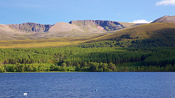 Loch Morlich - Scotland, Loch Morlich, Scenery, Scottish Highlands, Scotland, Scottish Lochs HD wallpaper