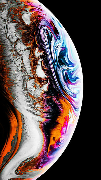 Colourful, eye, head, color, planet HD phone wallpaper