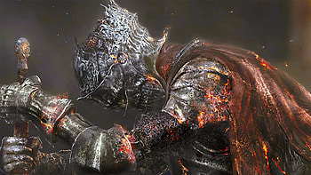 Preview dark souls 3, art, warrior HD wallpaper