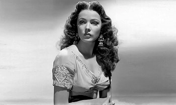 Vintage Actress~Gene Tierney, Vintage, Actress, femininty, brunette, lovely, beauty, black abd white HD wallpaper