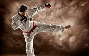 Karate , background, John Cunningham HD wallpaper