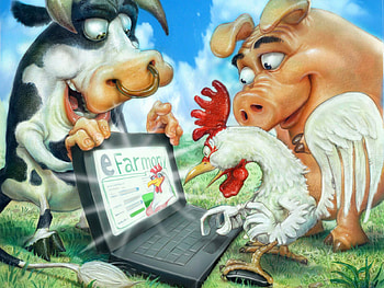 Social Network. jpg, computer, animals, checkitout HD wallpaper