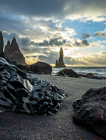 Nature, Stones, Sky, Sea, Rocks, Coast HD phone wallpaper