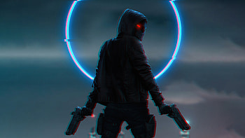 Warrior Boy With Two Guns Looking Back , guns, warrior, artist, artwork, digital-art HD wallpaper