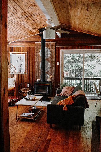 Interior, Miscellanea, Miscellaneous, Room, Furniture, Coziness, Comfort, Fireplace HD phone wallpaper