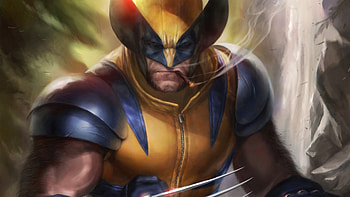 Wolverine Smoking, wolverine, superheroes, digital-art, artwork, deviantart HD wallpaper
