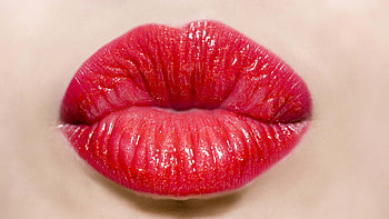 Lip, lips, love, red HD wallpaper