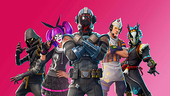 2020 release, Fortnite, various character's skin HD wallpaper