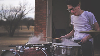 Percussionist, Drums HD wallpaper