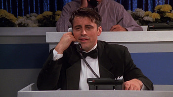 Matt LeBlanc's on Friends, Joey Tribbiani's Lucent tele HD wallpaper
