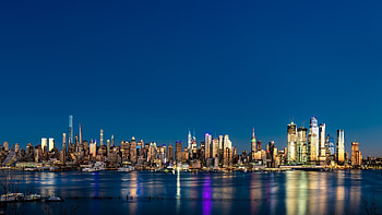 New York Skyline, Iconic Landmarks, City of Dreams, Sky-high Marvels HD wallpaper