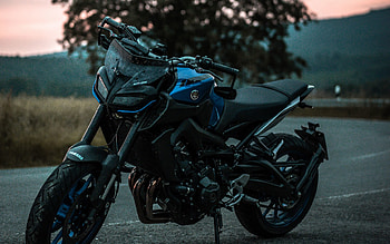 Yamaha MT-09, , rain, 2021 bikes, road, superbikes, 2021 Yamaha MT-09 SP, Yamaha HD wallpaper