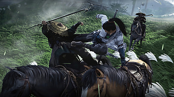 Where Winds Meet — : Windbound Horseback Duel, Video Game HD wallpaper