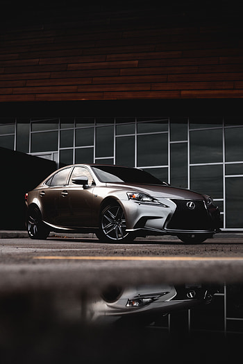 Lexus, Cars, Car, Brown, Machine, Side View, Metallic, Lexus Rx HD phone wallpaper
