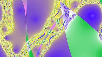 Trippy Psychedelic Fractal, trippy, psychedelic, aesthetic, Abstract, fractal HD wallpaper