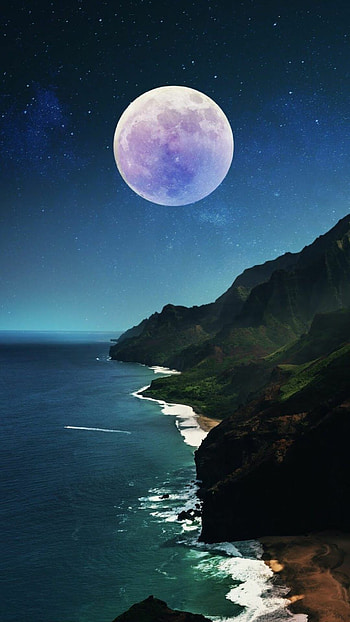Moonlight, Top quality , & , Moon's allure HD phone wallpaper
