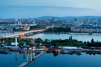 Vienna, Austria, skyline, Vienna, city, Austria, sky, beautiful, travel HD wallpaper