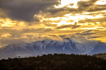 Landscape, Nature, Mountains, Clouds, Sunlight HD wallpaper