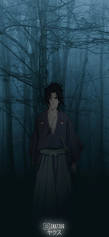 Sasuke Uchiha, edit, Naruto shippuden, anime HD phone wallpaper