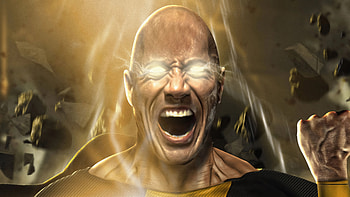 Black Adam, screaming, , ultra HD wallpaper