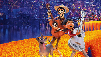 Coco , Background , Pixar film, Animated fantasy HD wallpaper