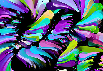 Geometry Aquatic Abstract Colorful, abstract, geometry, colorful, artist, artwork, digital-art HD wallpaper