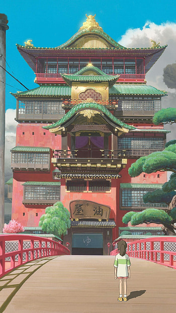 Spirited Away, Captivating tale, Spirited adventure, Endearing friendship HD phone wallpaper