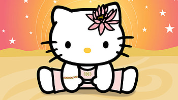 Hello Kitty, Lovely background, Playful and charming, Personalize your device HD wallpaper